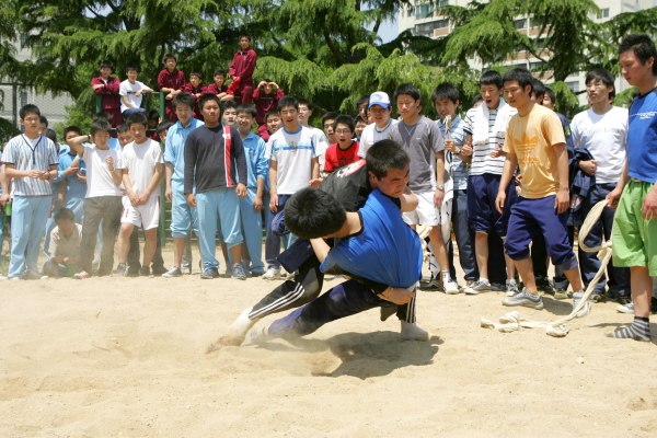 포철공고 체육대회(씨름)