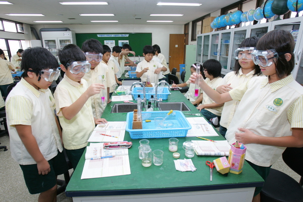 광철남초 과학실험